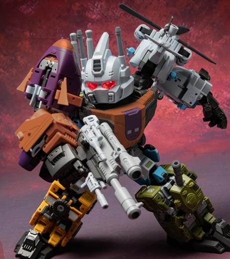 JGM-SKP03 Steel Kiddy Party Mini Bruty Dual Changer and Combiner