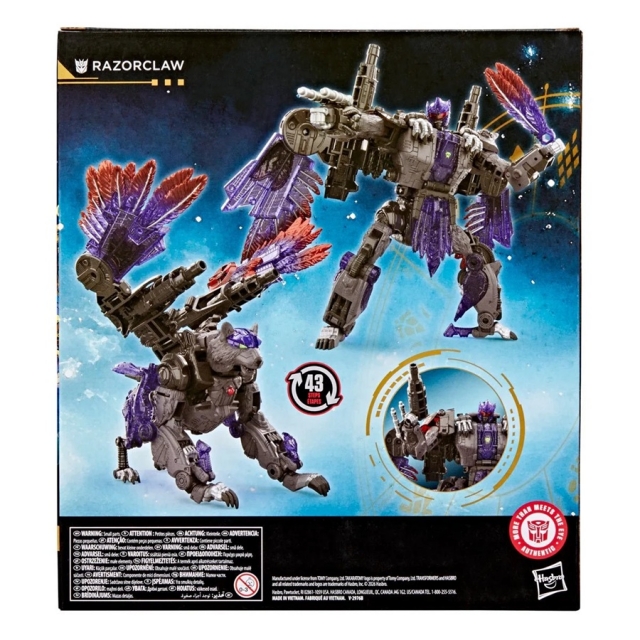 Razorclaw Leader Class | Transformers: Age of the Primes | Hasbro, Takara Tomy
