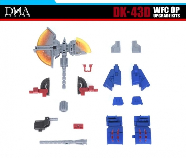 DK-43D Upgrade Kit for Transformers Studio Series 03 Optimus Prime Gamer Edition | DNA Design | Upgrade Kit