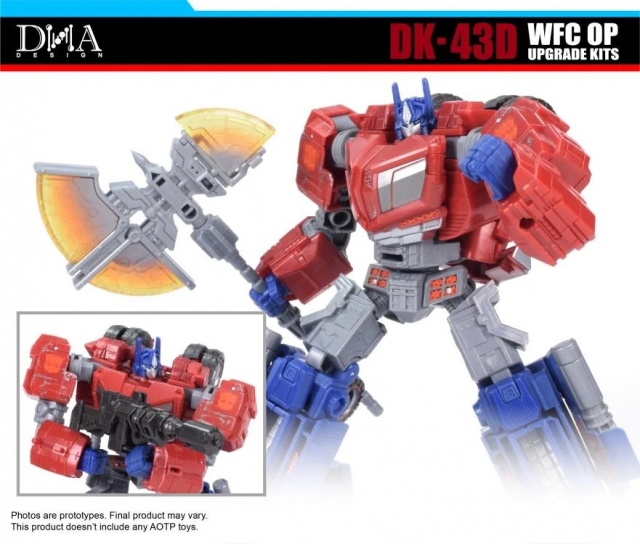 DK-43D Upgrade Kit for Transformers Studio Series 03 Optimus Prime Gamer Edition | DNA Design | Upgrade Kit