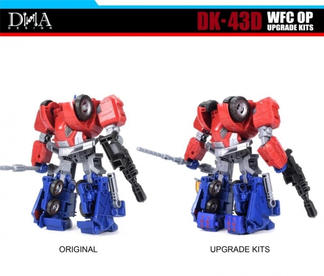 DK-43D Upgrade Kit for Transformers Studio Series 03 Optimus Prime Gamer Edition | DNA Design | Upgrade Kit