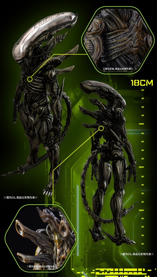 Xenomorph 1/12 Scale | Alien | 52Toys FigLite