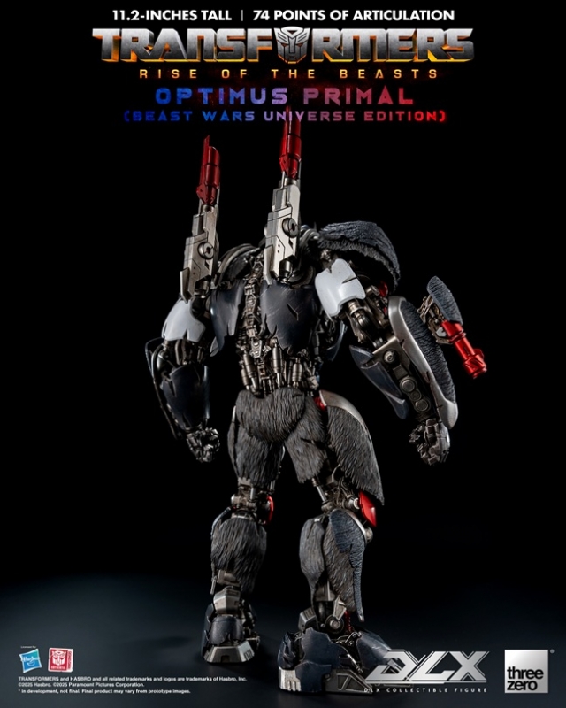 Optimus Primal (Beast Wars Universe Edition) DLX Scale Collectible Figure | Transformers: Rise Of The Beasts | threezero