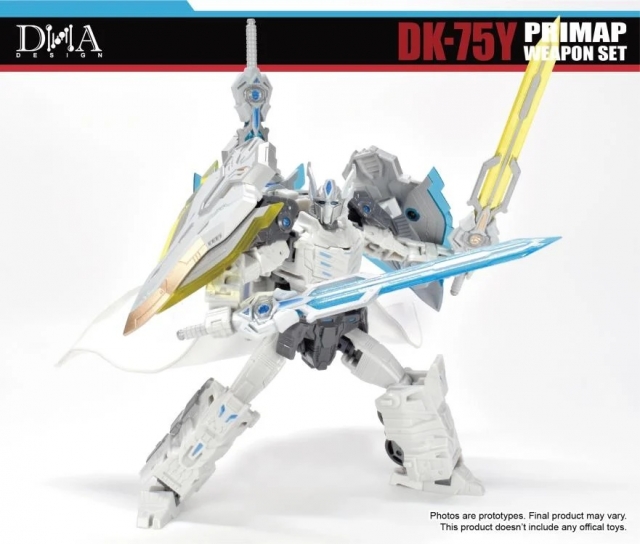 DK-75Y Upgrade Kit for Transformers: Age of the Primes The Thirteen Prima Prime Voyager Class | DNA Design