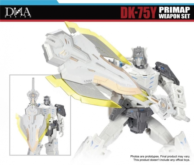 DK-75Y Upgrade Kit for Transformers: Age of the Primes The Thirteen Prima Prime Voyager Class | DNA Design