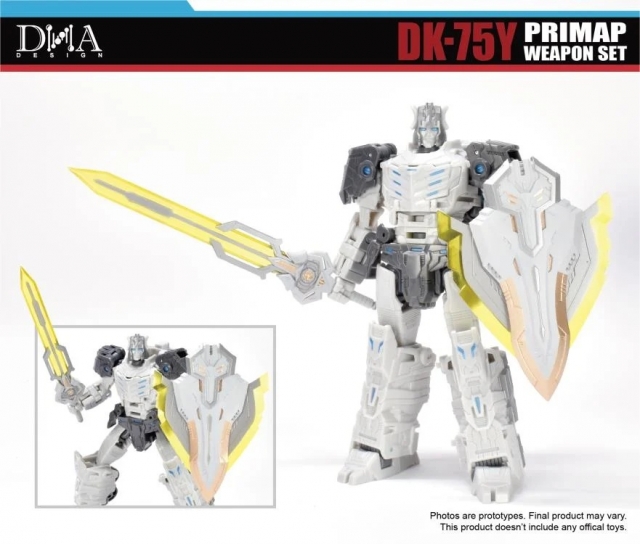 DK-75Y Upgrade Kit for Transformers: Age of the Primes The Thirteen Prima Prime Voyager Class | DNA Design