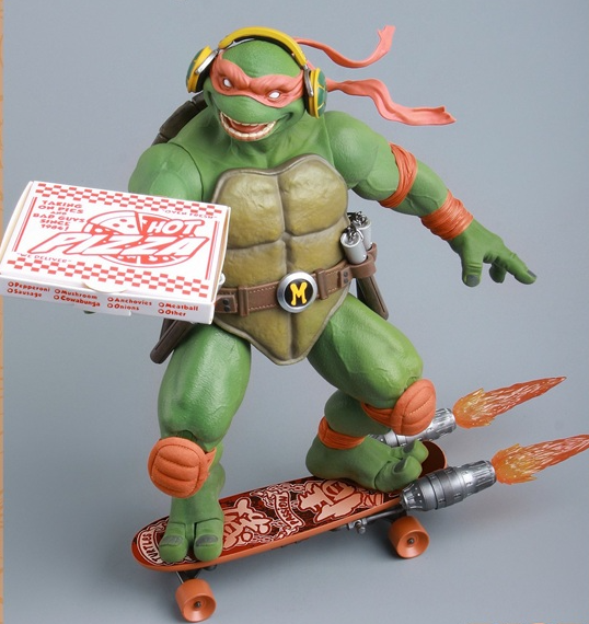 BIGF-004 Michelangelo 40th Anniversary Edition 1/6 Scale | Teenage