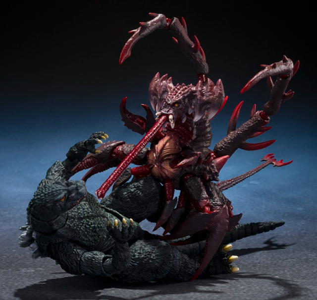 Godzilla Jr. and Destoroyah Evolution Set S.H.MonsterArts | Bandai