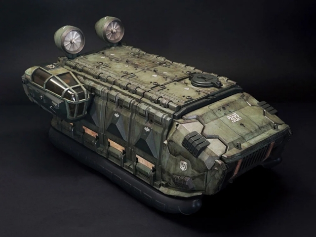 リランラン PBB-AR003 Marine Vorrathlander VL4m Vehicle 1/18 Scale | Acid Rain