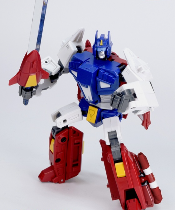 Takara Tomy - IRONTRANS  STAR BLADE 非正規 トランスフォーマー IR-V01G Star Blade Anime Color Version Limited Edition | IronTrans