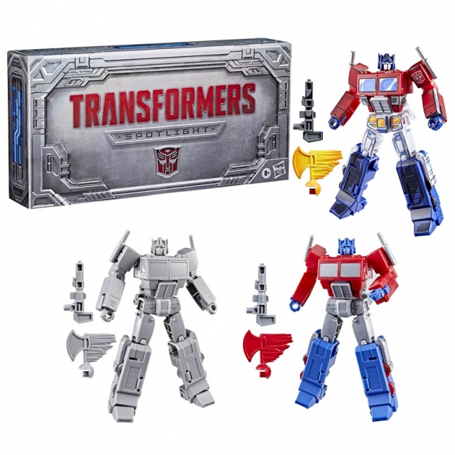 Transformers Spotlight Optimus Prime 3-Pack Studio Series Box Set
