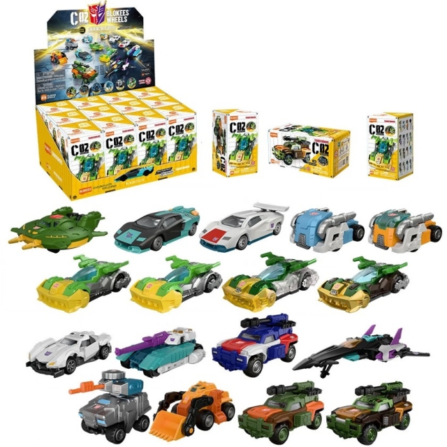 Wheels C02 Wreck 'N Rule Box of 12 Random Model Kits