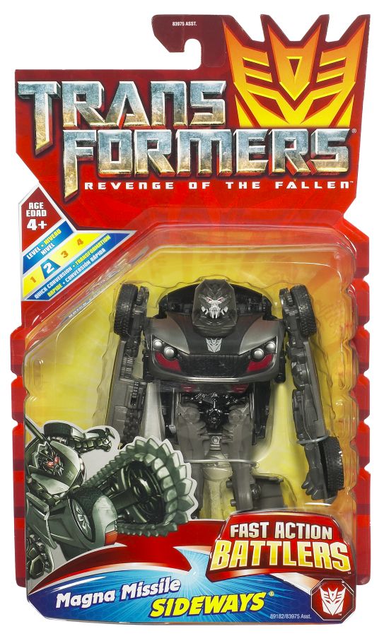 Sideways Fast Action Battler | Transformers 2 ROTF Revenge of the Fallen