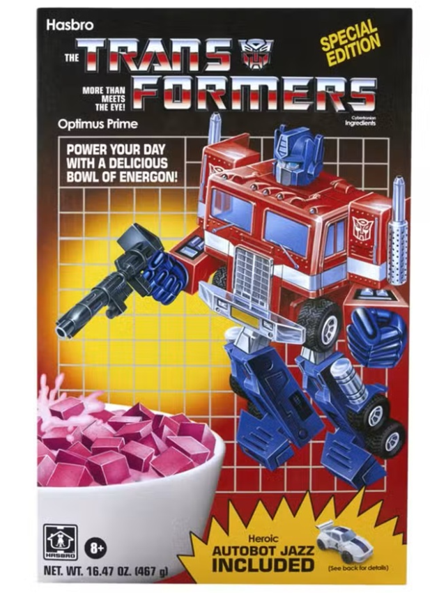 TRANSFORMERS コレクターズエディション 2台セット Optimus Prime and Autobot Jazz Cereal Box Set of 2 SDCC 2026