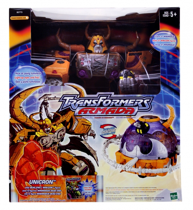 Unicron and Dead End Mini-Con Supreme Class | Transformers Armada