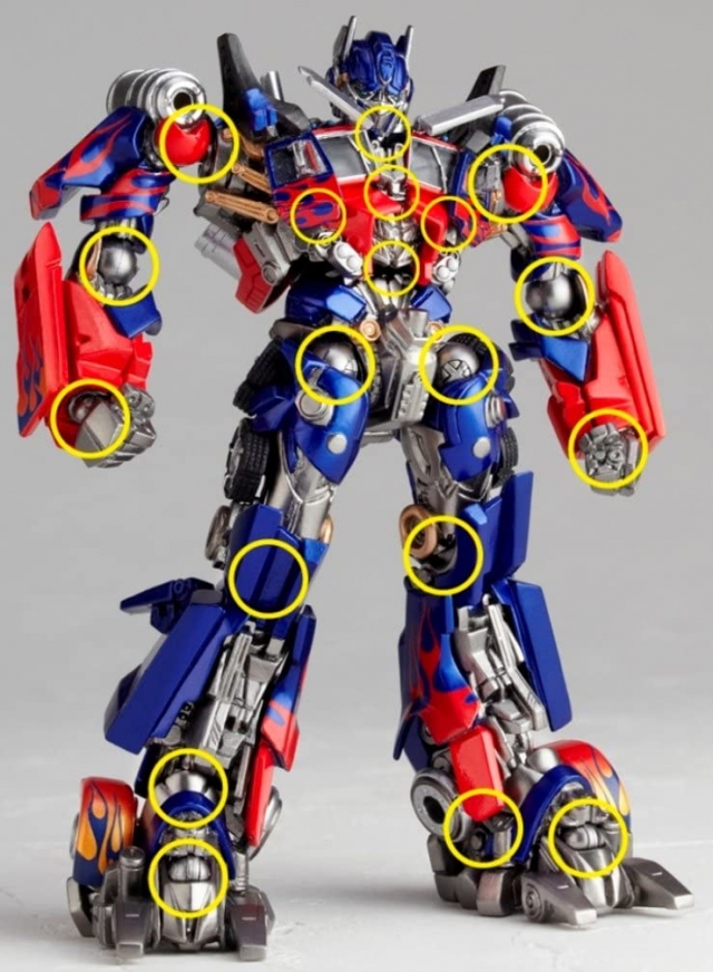 No.030 Optimus Prime | Transformers Revoltech Sci-fi