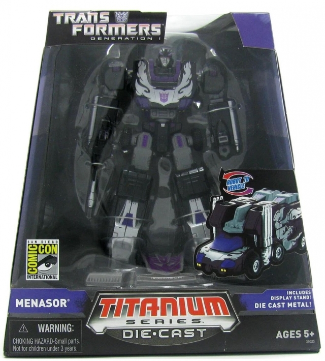 Menasor SDCC Exclusive | Transformers Titanium Cybetron Heroes
