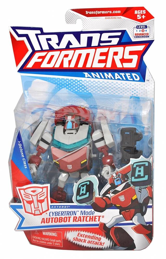 Deluxe Class Cybertron Mode Ratchet | Transformers Animated
