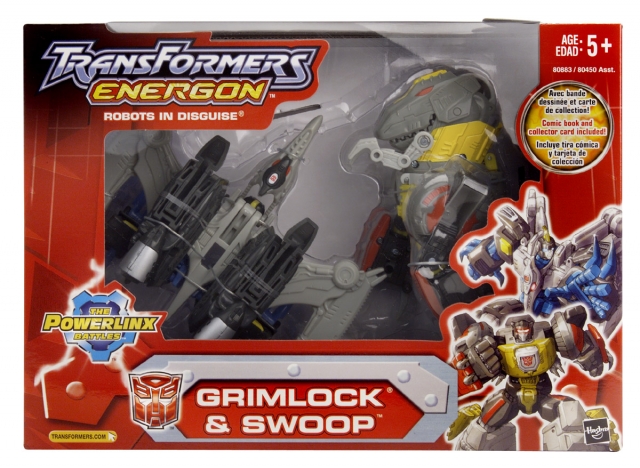 Mega Class Grimlock and Swoop | Transformers Energon