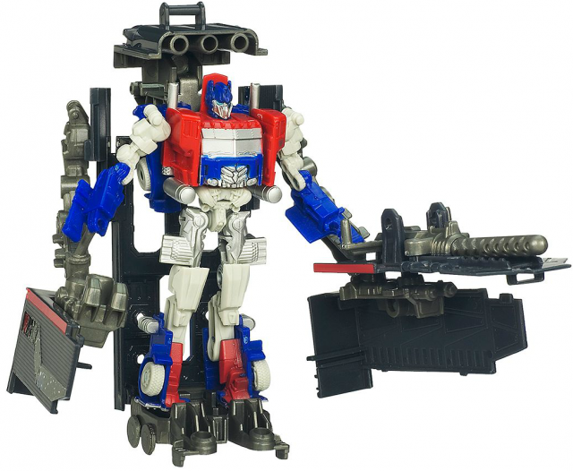 Cyberverse Optimus Prime and Ratchet vs Crankcase Battle in the Moonlight Set | Transformers 3 Dark of the Moon DOTM
