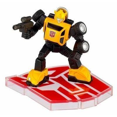 Optimus Prime and Bumblebee Exclusive Supermetal Finish 3-Inch | Transformers Titanium Robot Masters