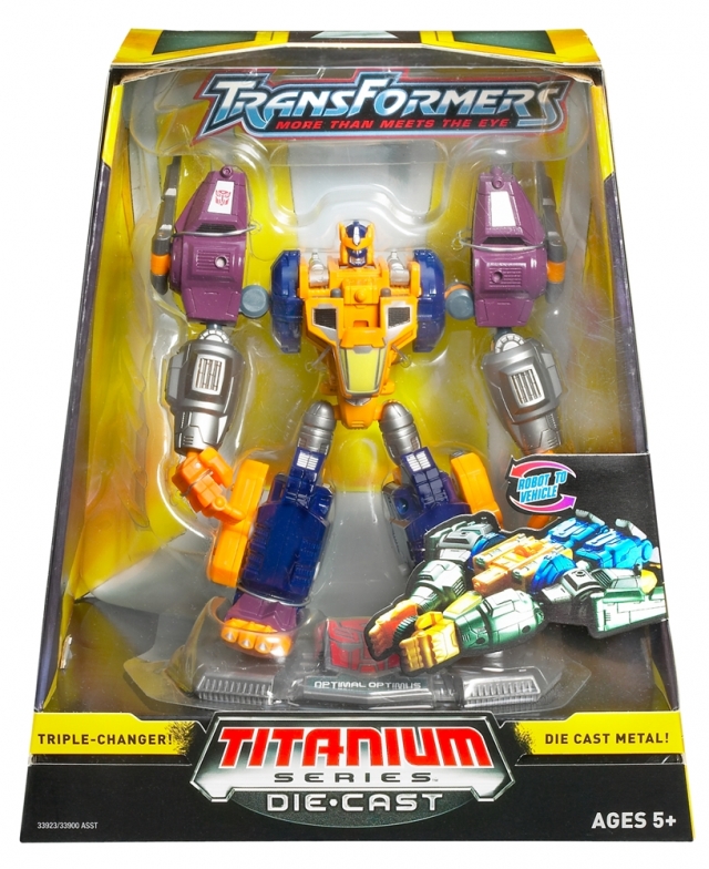 Optimal Optimus Beast Wars 6-Inch | Transformers Titanium Cybetron Heroes