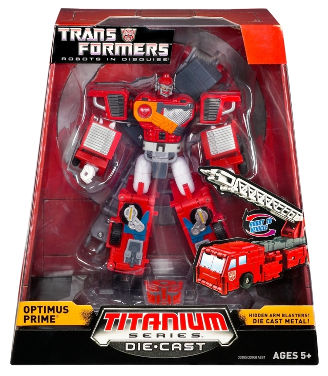 Optimus Prime Robots in Disguise 6-Inch | Transformers Titanium Cybetron Heroes