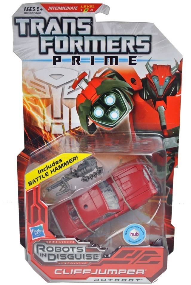 Cliffjumper Deluxe Class | Transformers Prime Robots in Disguise