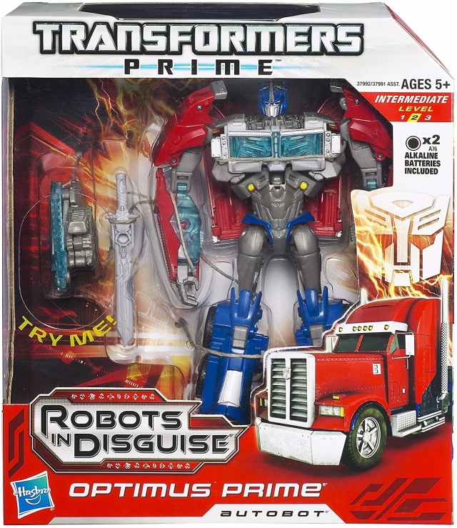 Optimus Prime Voyager Class | Transformers Prime Robots in Disguise