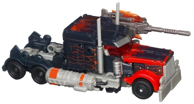 Voyager Class Mechtech Fireburst Optimus Prime | Transformers 3 Dark of the Moon DOTM