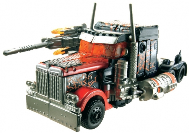 Voyager Class Mechtech Fireburst Optimus Prime | Transformers 3 Dark of the Moon DOTM