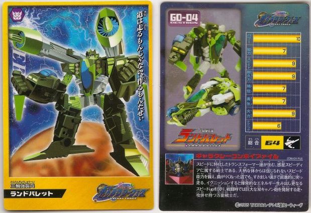GD-04 Landbullet Voyager Class | Transformers Galaxy Force Cybertron