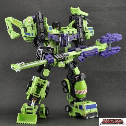 Green Giant Type 61 Combiner Set of 6 | MakeToys | Mtcombiner