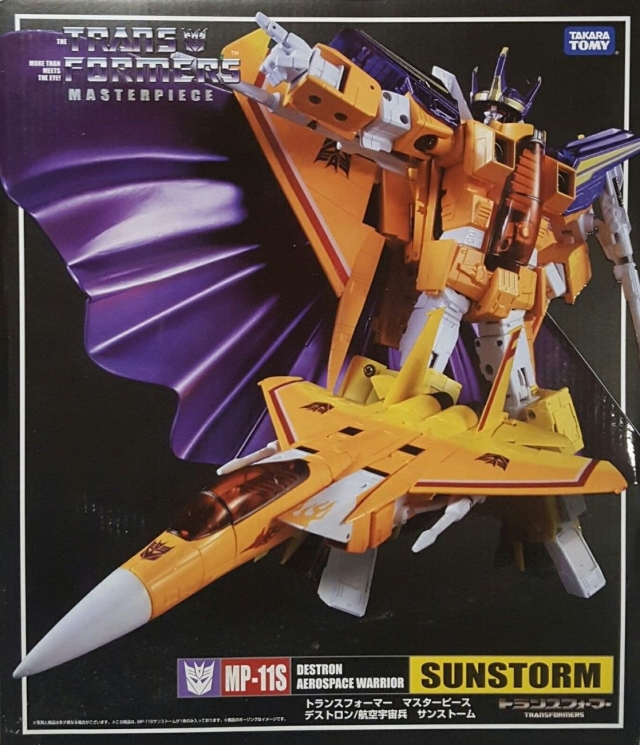MP-11S Sunstorm with Coronation Crown and Cape Set | Transformers Masterpiece