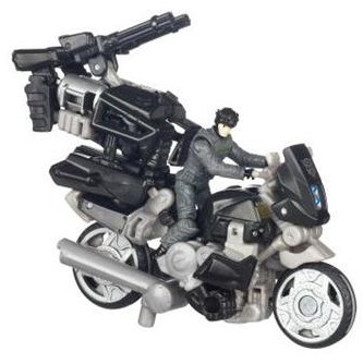 Basic Class Human Alliance Tailpipe and Pinpointer with Sergeant Noble | Transformers 3 Dark of the Moon DOTM