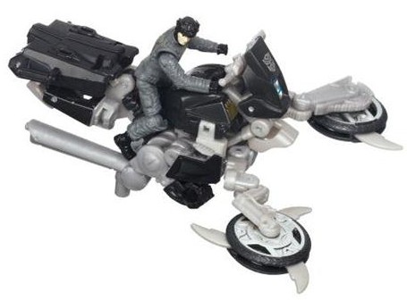 Basic Class Human Alliance Tailpipe and Pinpointer with Sergeant Noble | Transformers 3 Dark of the Moon DOTM