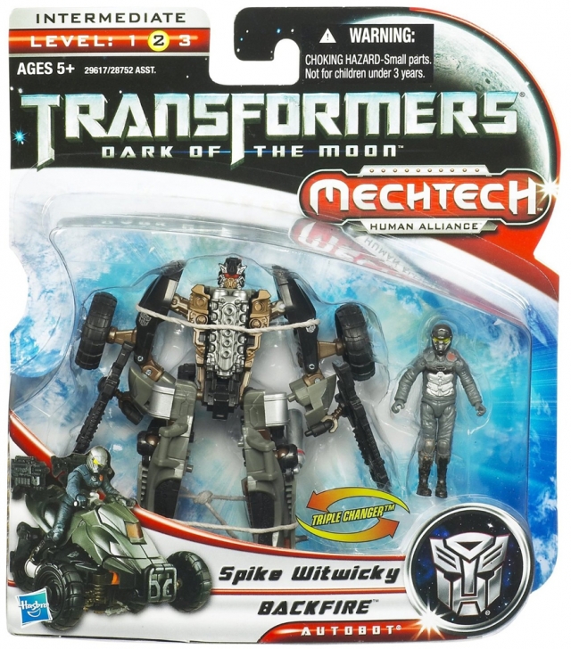 Basic Class Human Alliance Backfire with Sam Witwicky | Transformers 3 Dark of the Moon DOTM