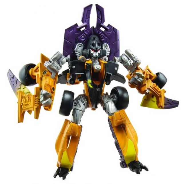 Basic Class Human Alliance Decepticon Drag Strip with Master Disaster | Transformers 3 Dark of the Moon DOTM