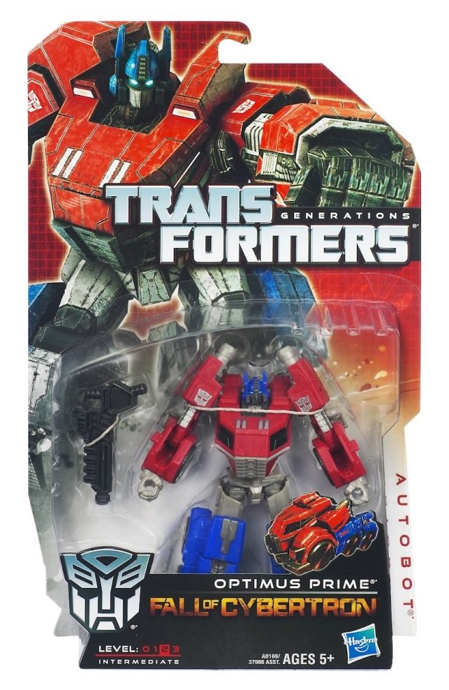 Optimus Prime Deluxe Class | Transformers Generations Fall of Cybertron