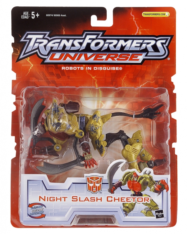 Deluxe Class Night Slash Cheetor | Transformers Universe