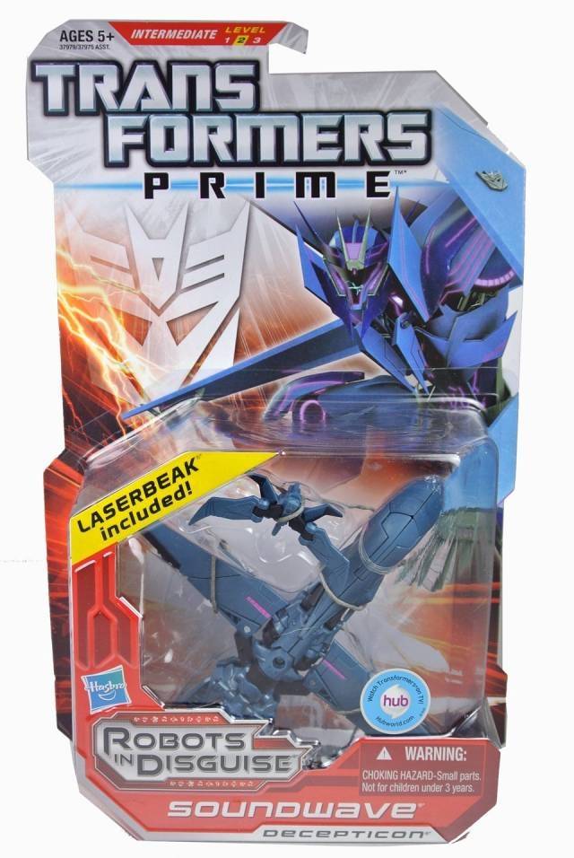 Soundwave Deluxe Class | Transformers Prime Robots in Disguise
