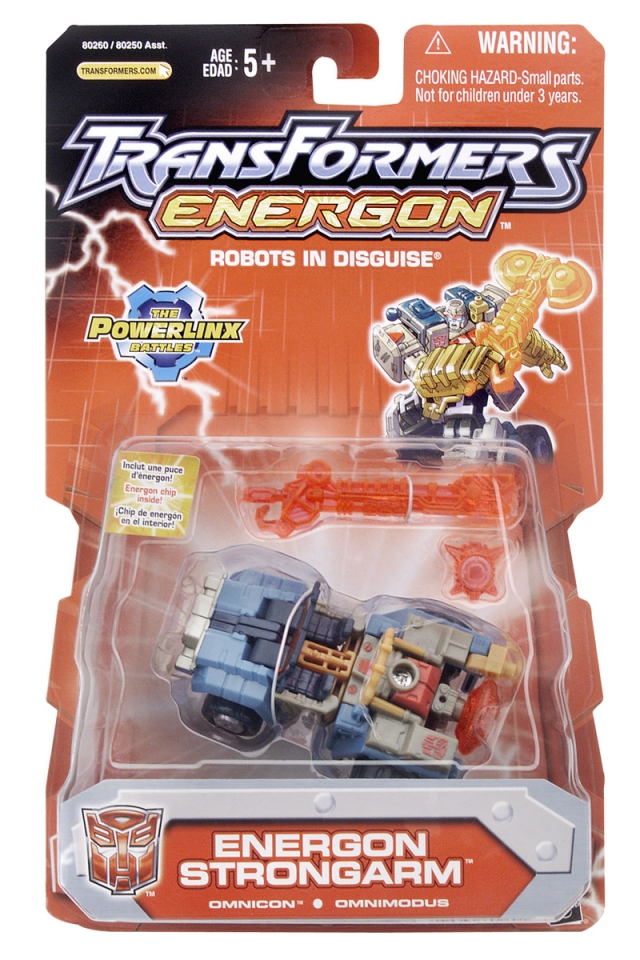 Basic Class Energon Strongarm | Transformers Energon