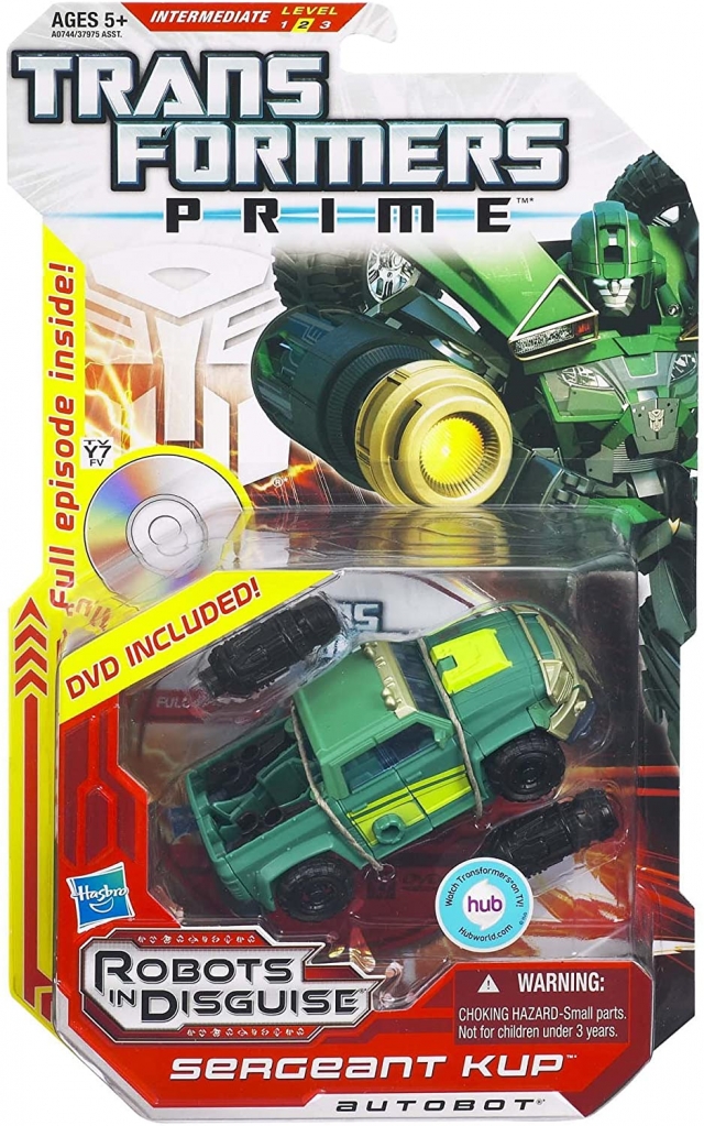 Sergeant Kup Deluxe Class | Transformers Prime Robots in Disguise