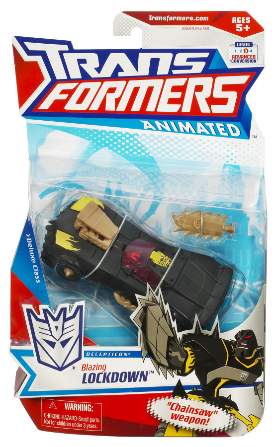 Deluxe Class Blazing Lockdown | Transformers Animated