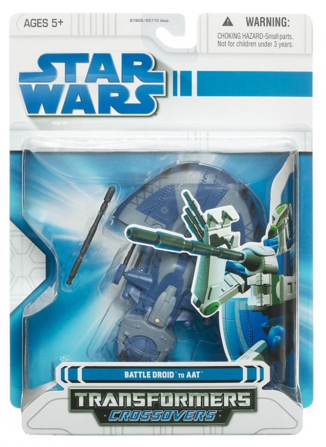 Battle Droid to AAT | Star Wars Transformers Crossover