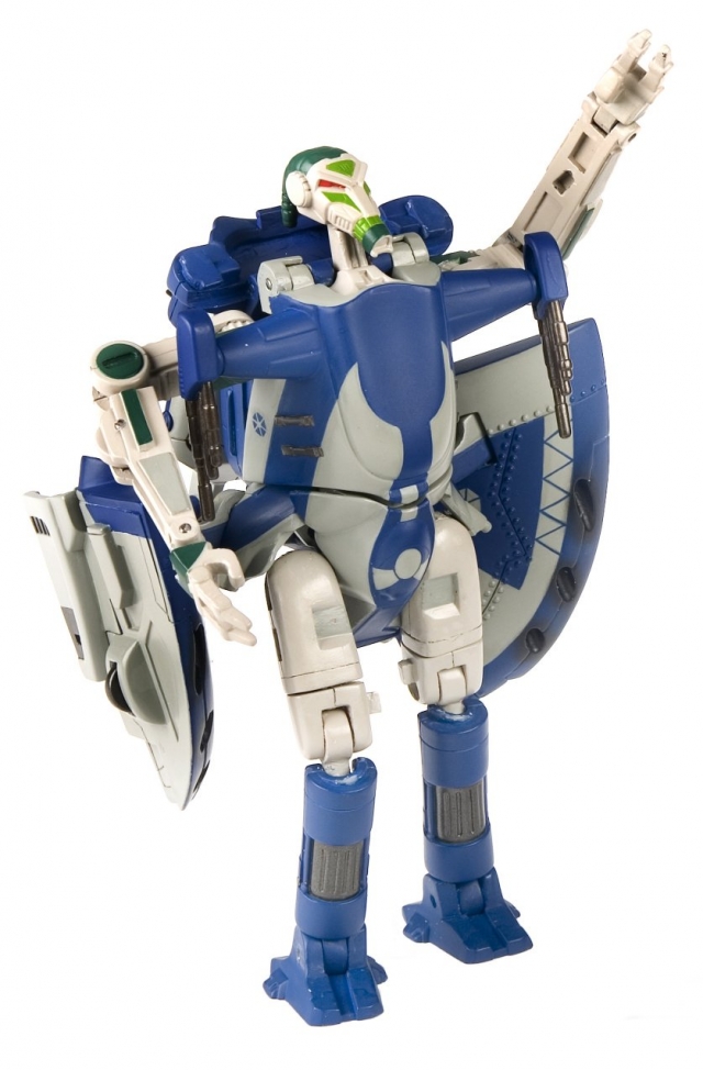 Battle Droid to AAT | Star Wars Transformers Crossover