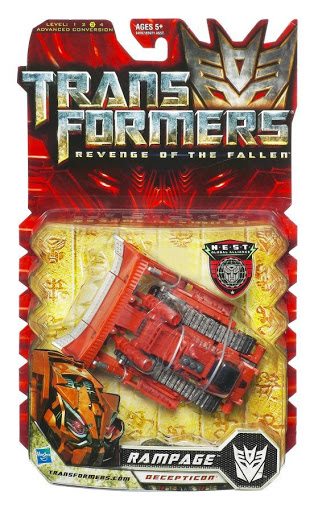 Deluxe Class Red Rampage | Transformers 2 ROTF Revenge of the Fallen