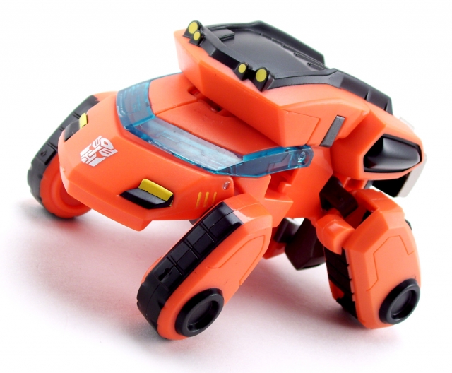 Deluxe Class Cybertron Mode Ironhide | Transformers Animated