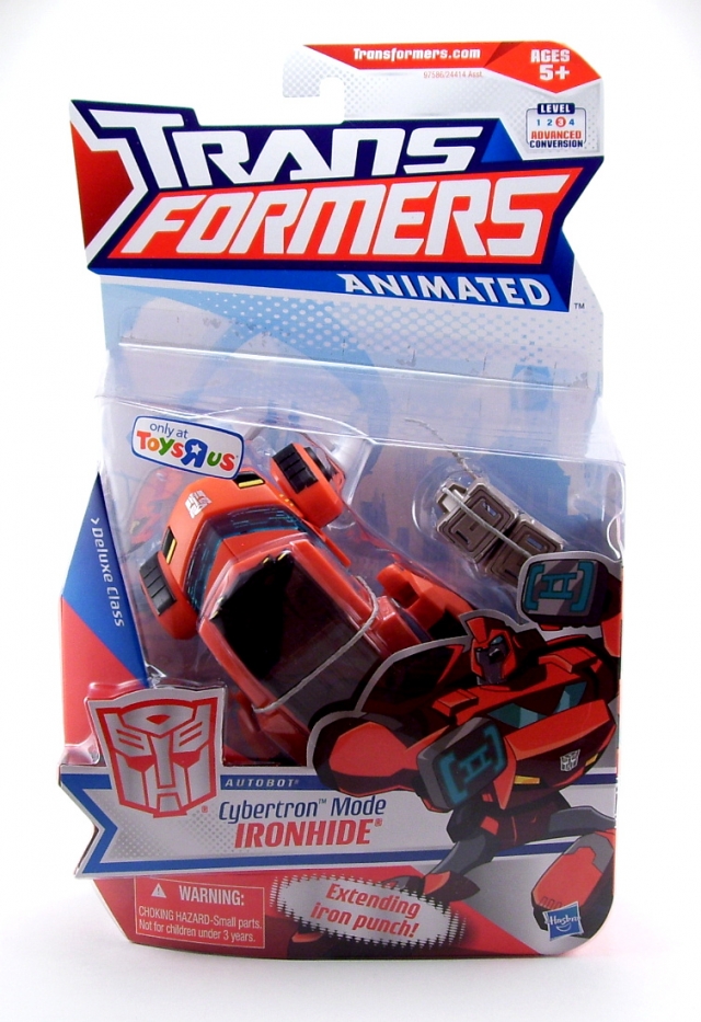 Deluxe Class Cybertron Mode Ironhide | Transformers Animated