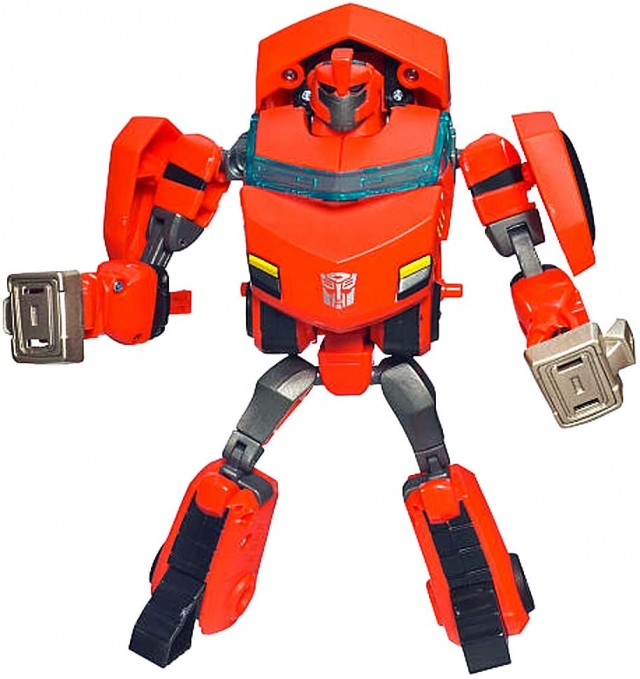 Deluxe Class Cybertron Mode Ironhide | Transformers Animated